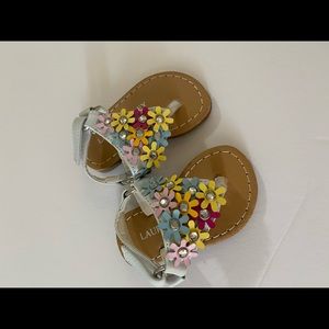 Never been used | Baby flower sandals